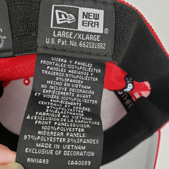 New Era Red Washington Nationals 2023 Batting Practice 39THIRTY Flex Hat L / XL - Picture 10 of 15